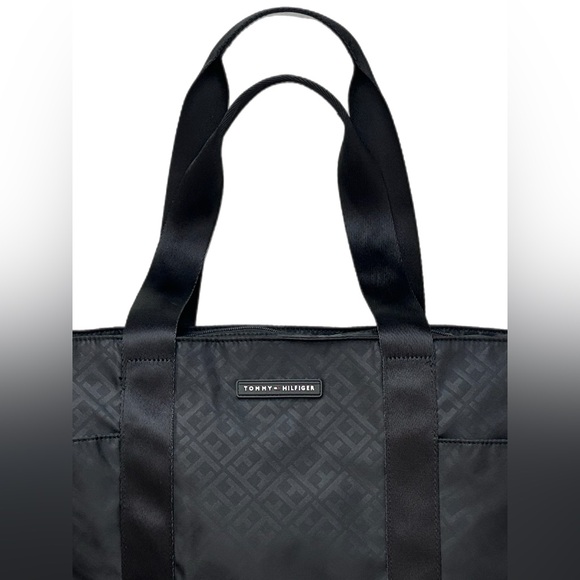 Tommy Hilfiger Large Black Tote Bag - Picture 2 of 9